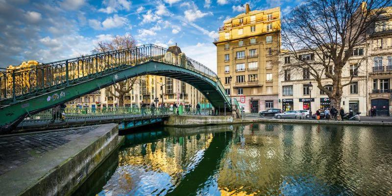 Charming Bright Sunny Studio Near Canal St Martin ปารีส ภายนอก รูปภาพ